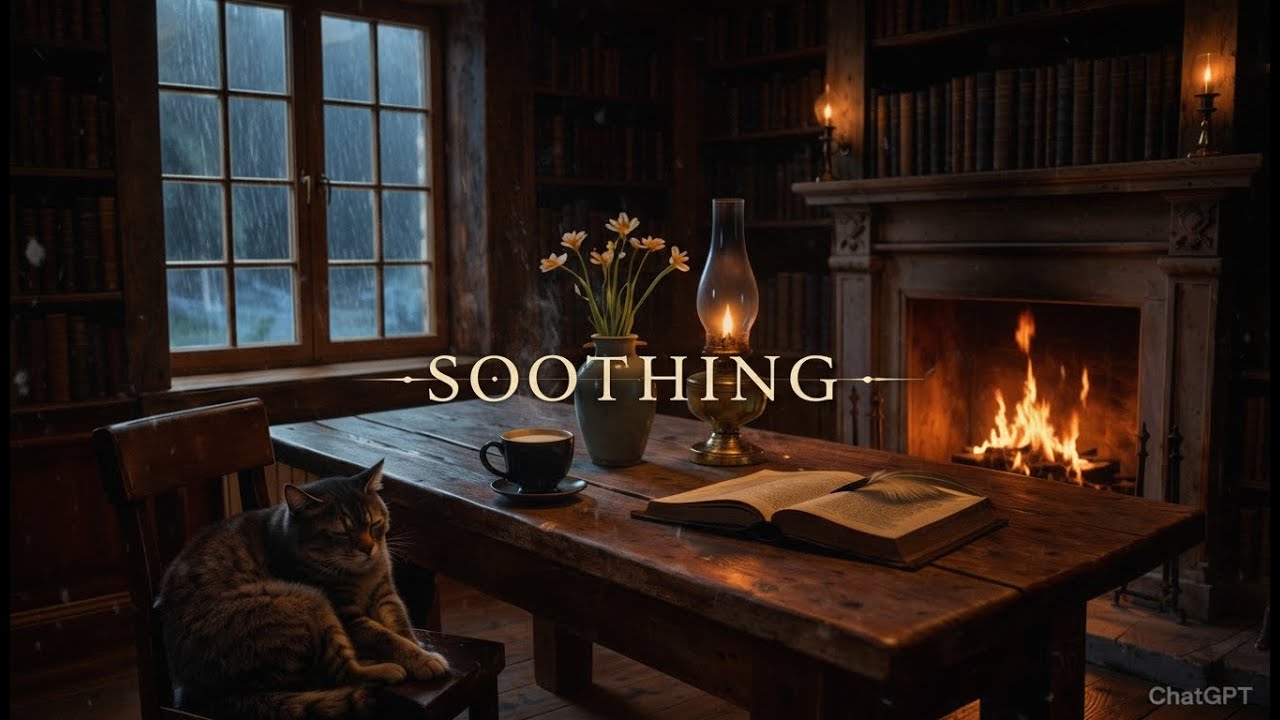 Soothing Rain Sounds & Acoustic Guitar for Insomnia Relief
