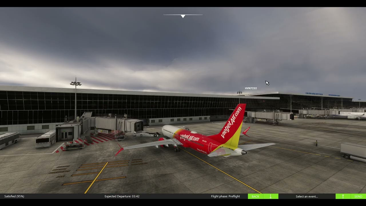 MSFS2020 IFLY737 MAX8 | VVNB - VVTS |