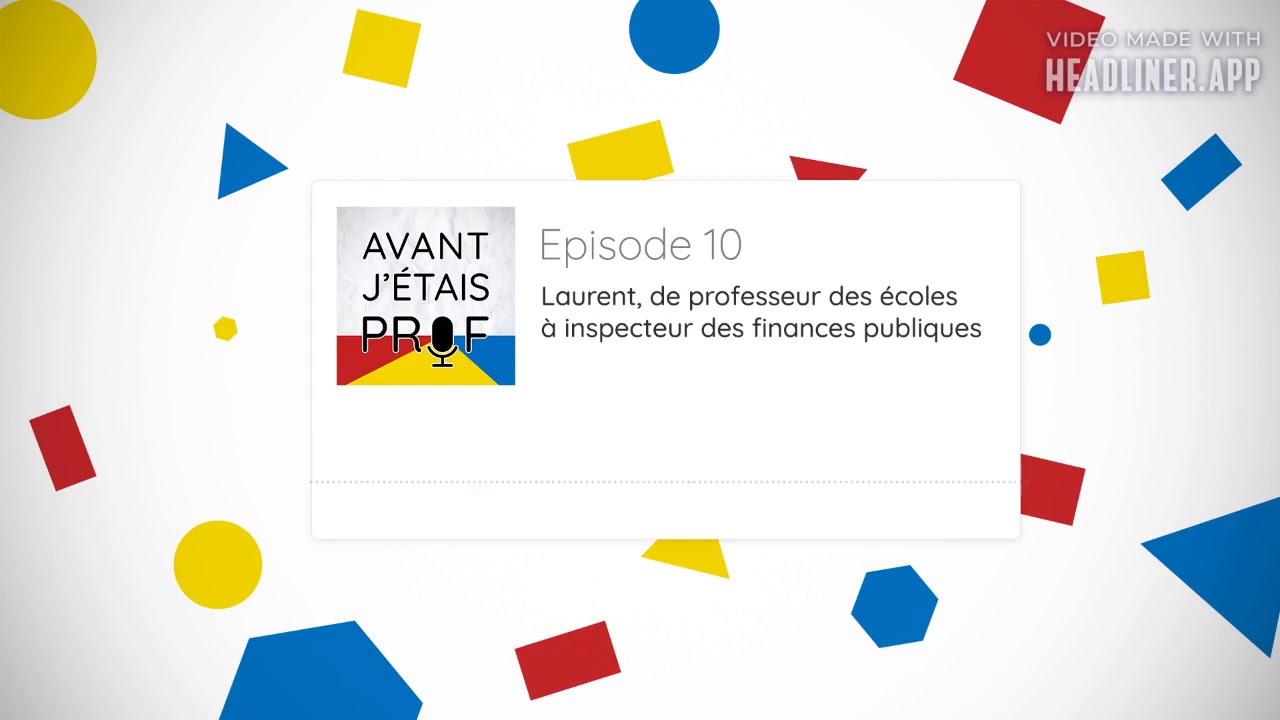 Laurent, de professeur des écoles à inspecteur des finances publiques