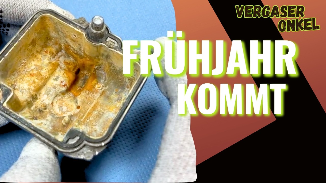 Startprobleme im Frühjahr? Du hast DAS vergessen! | Schwimmerkammer Vergaser | Vergaseronkel