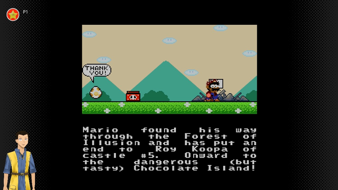 Super Mario World (SNES-SOs) day 4 Forrest Maze