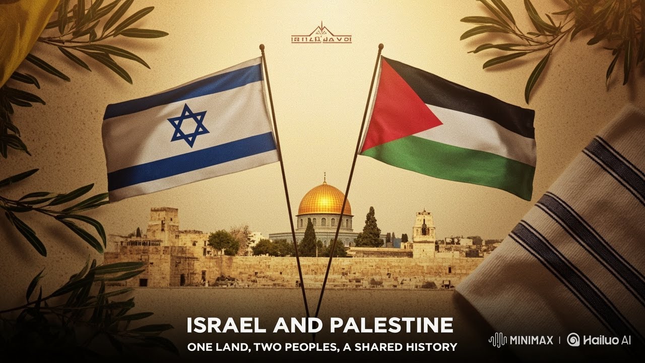 “ISRAEL Y PALESTINA — UNA TIERRA, DOS PUEBLOS, UNA HISTORIA COMPARTIDA.”