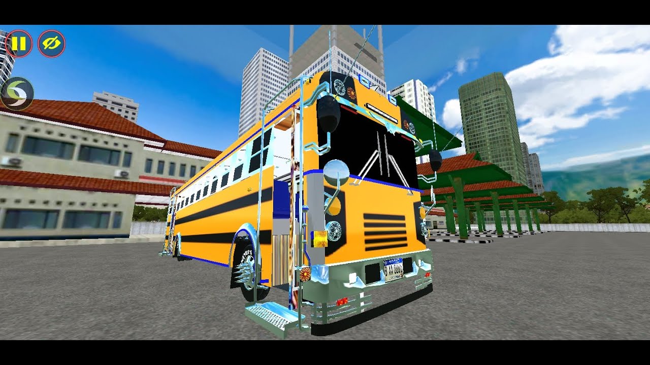 Bus Blue Bird Hondureño Mod 🇭🇳 Bus Simulator Indonesia Ep:4