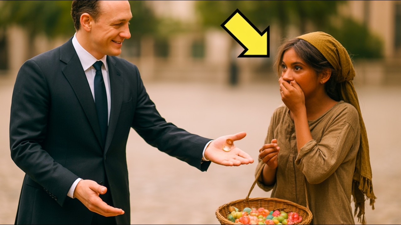 SIR, WANT TO BUY SOME CANDY… AND HE ANSWERED… I WANT A DAUGHTER TO ADOPT