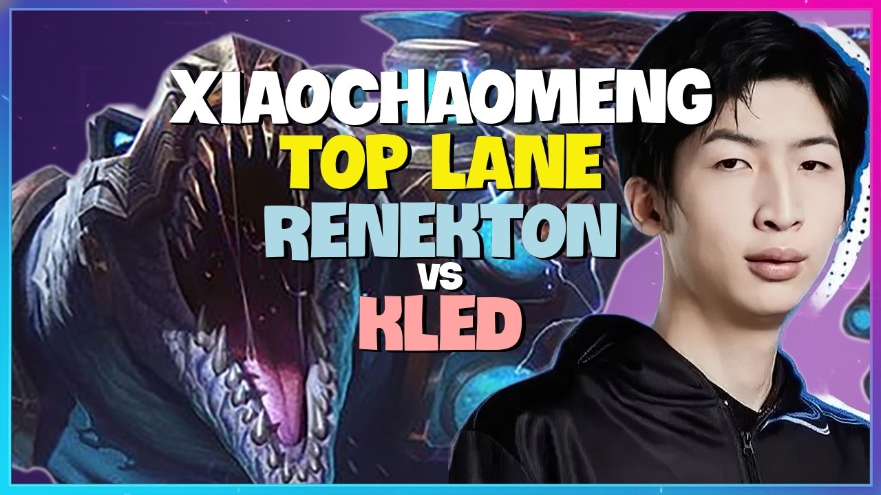 XiaoChaoMeng Renekton : This Dude is WRECKING the Super Server with CLEAN Plays