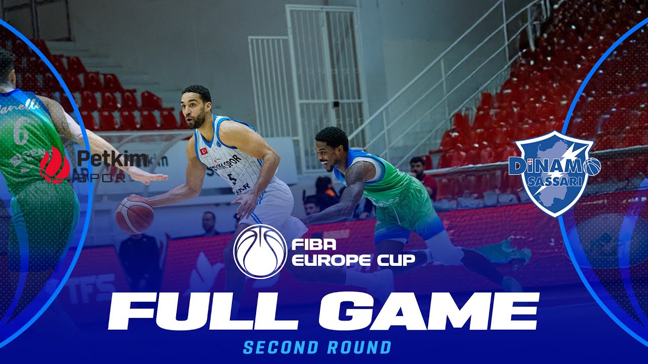 LIVE - Aliaga Petkimspor v Dinamo BDS Sassari | FIBA Europe Cup 2025-26 | Second Round