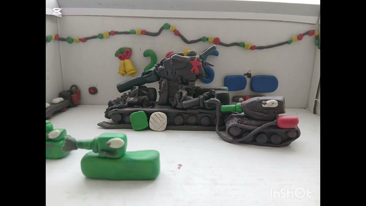 Полное уничтожение монстра  - мультики про танки