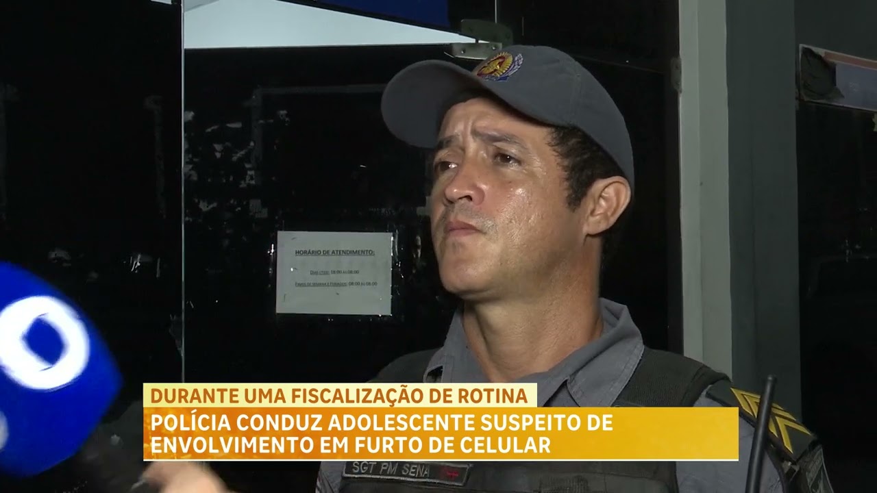 Adolescente é apreendido suspeito de envolvimento em furto de celular  no Centro de São Luís