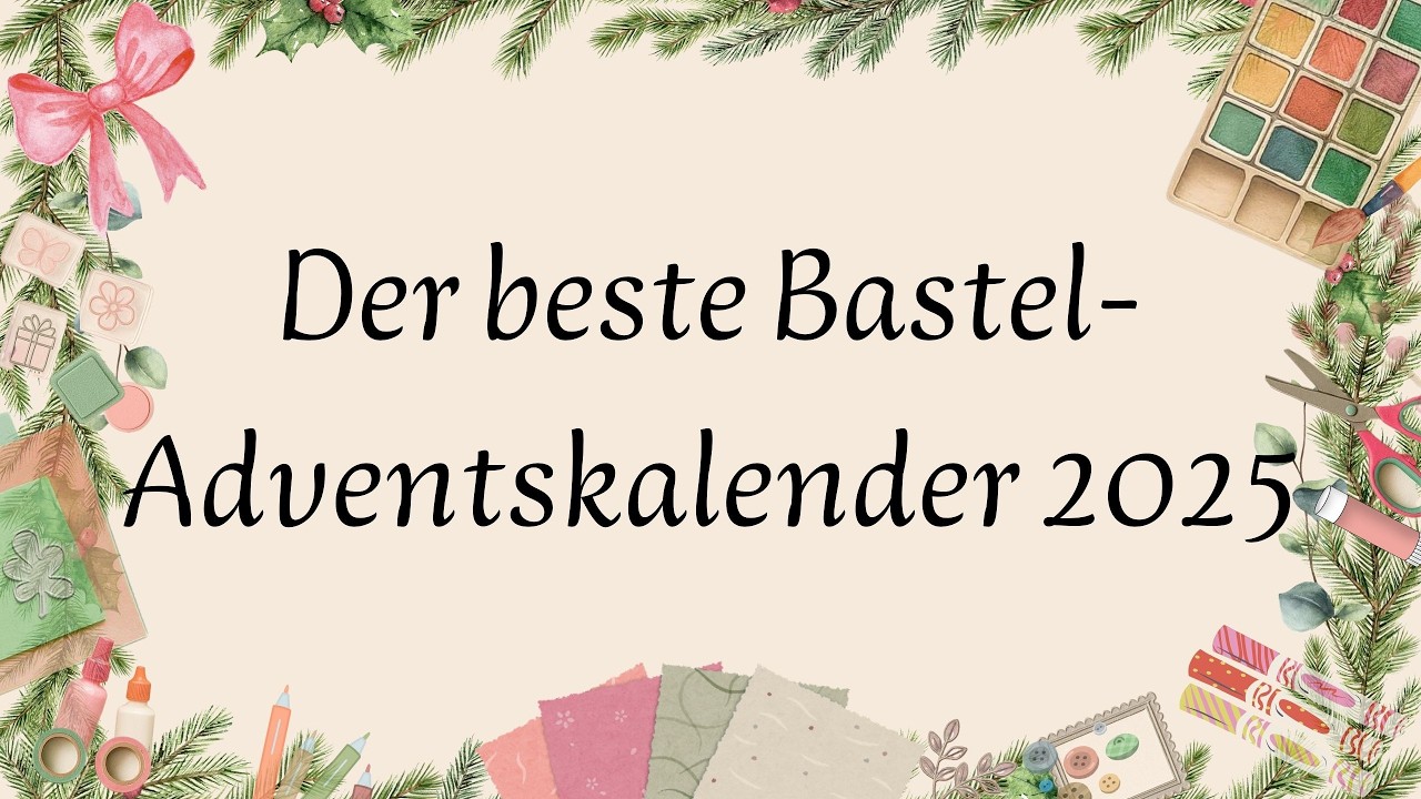 My Paper Project Adventskalender 2025 // Der beste Bastel-Adventskalender überhaupt?