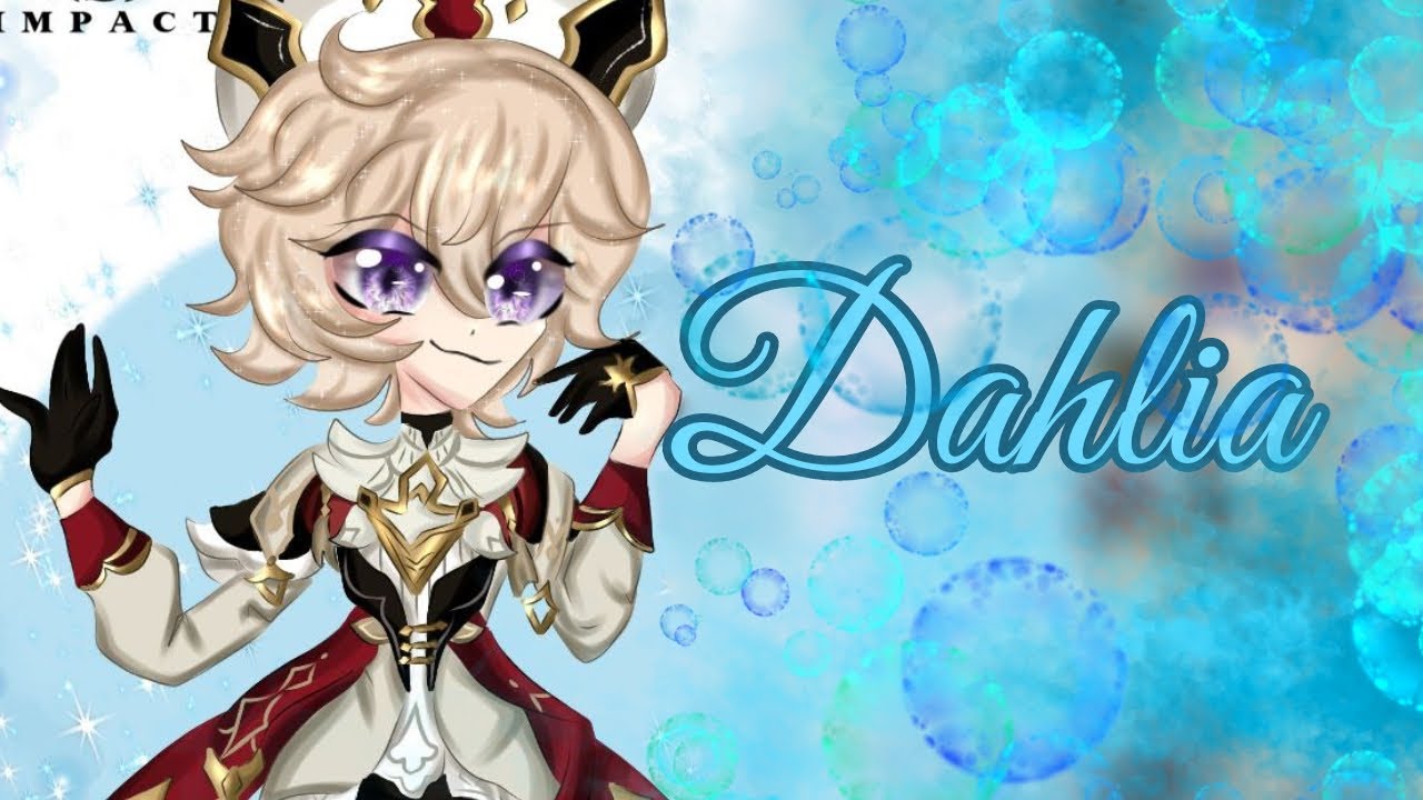 Dahlia / SpeedPaint / Genshin impact / •Serpantinka• 