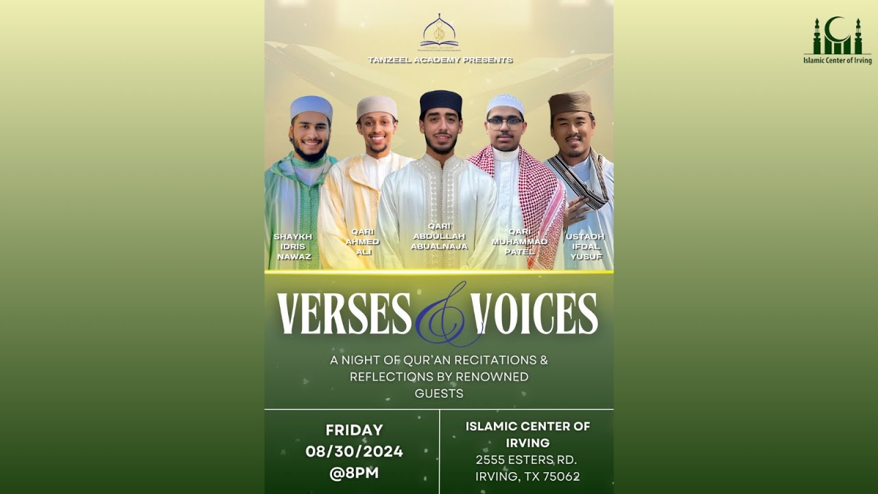 Verses & Voices | Tanzeel Quran Night