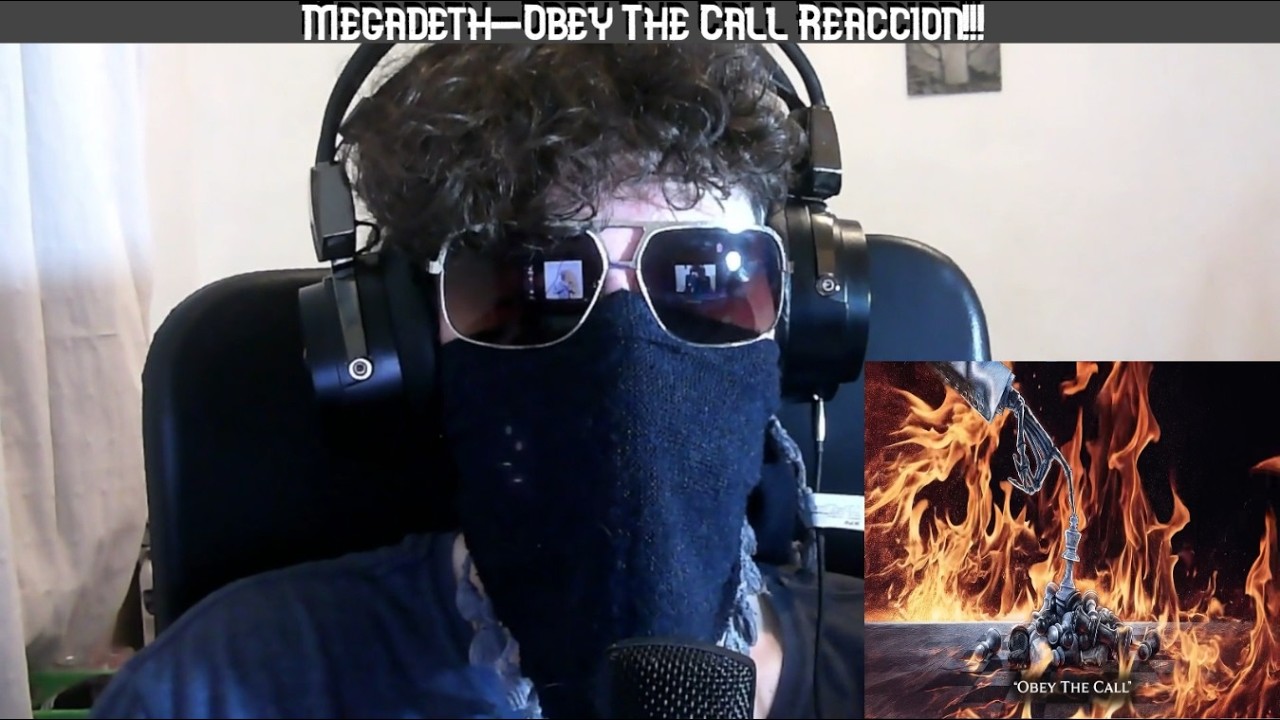 Megadeth-Obey The Call Reaccion!!!