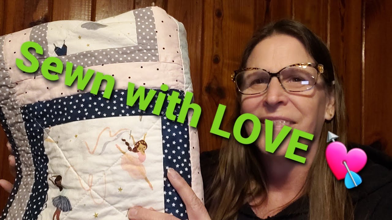 A Sweet Baby Girl Quilt First Quilt in 2026