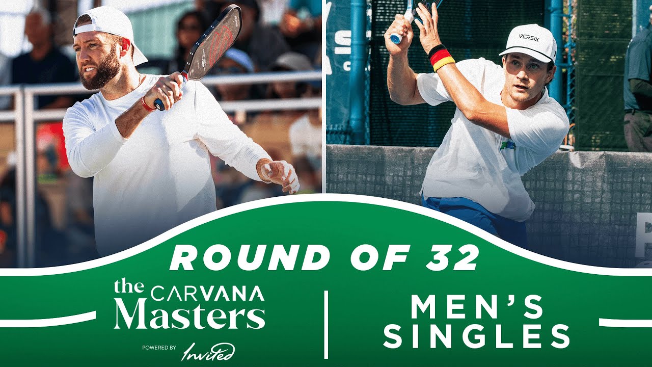Jack Sock vs Tom Protzek at the The Carvana Masters