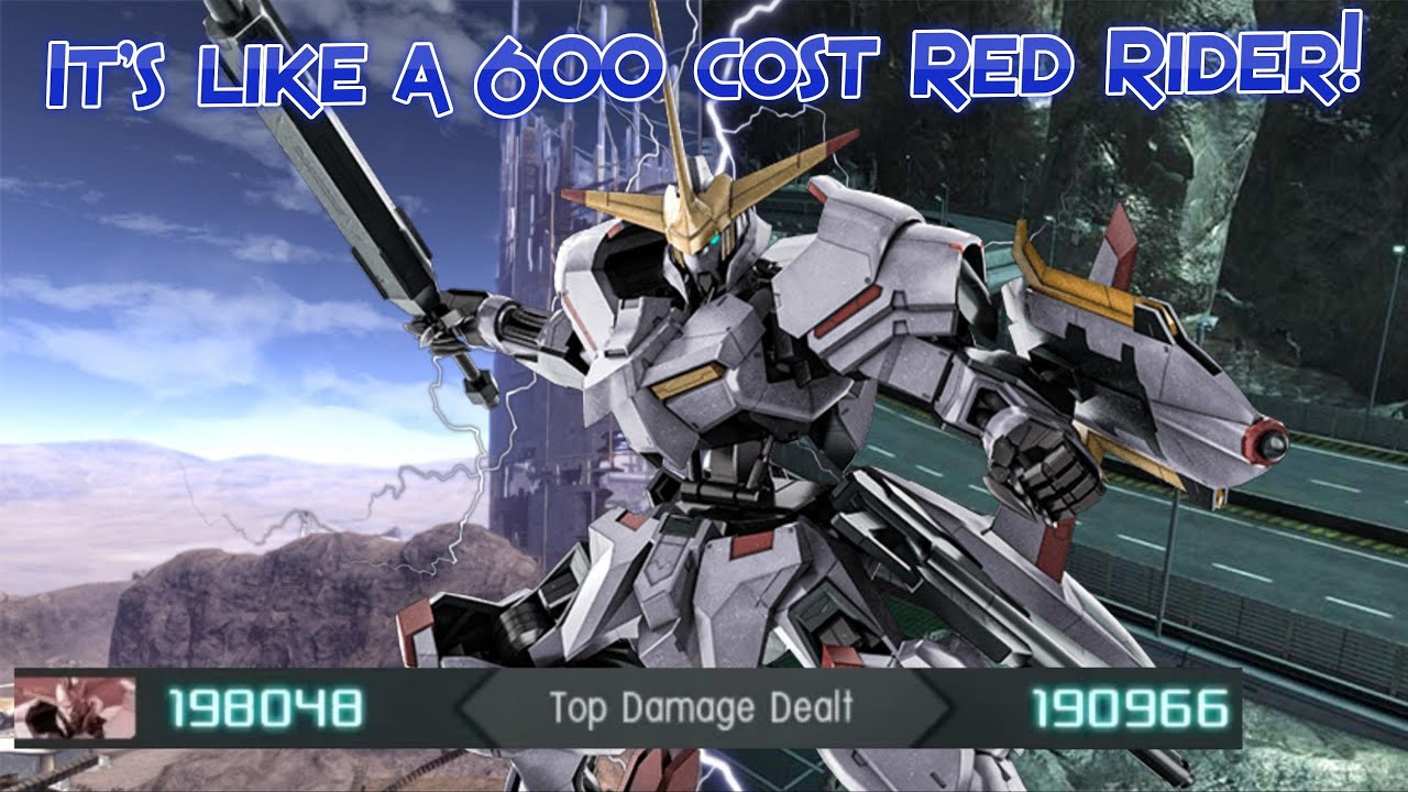 GBO2 Gundam Hajiroboshi: It's like a 600 cost Red Rider!