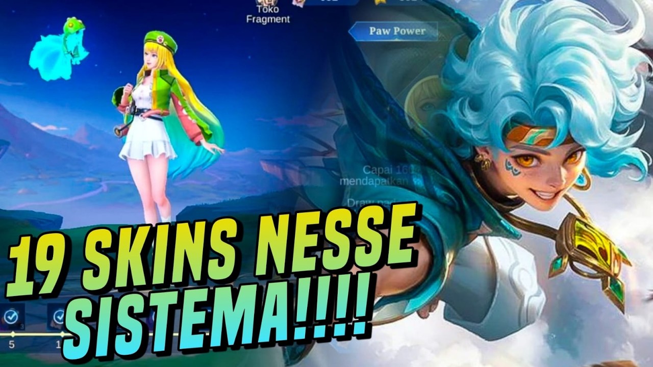 ELE PEGOU 19 SKINS NESSE ''EVENTO'' MDS MOONTON | MLBB REACT