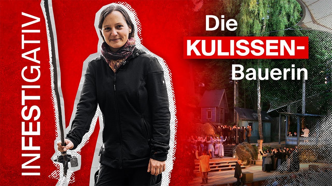 Kulissenbau „extrem“ an der Luisenburg I DIE FESTMACHER besuchen Schreinerin