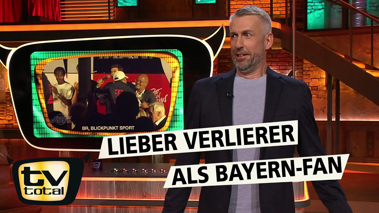Lieber gut verlieren als Bayern Fan | TV total