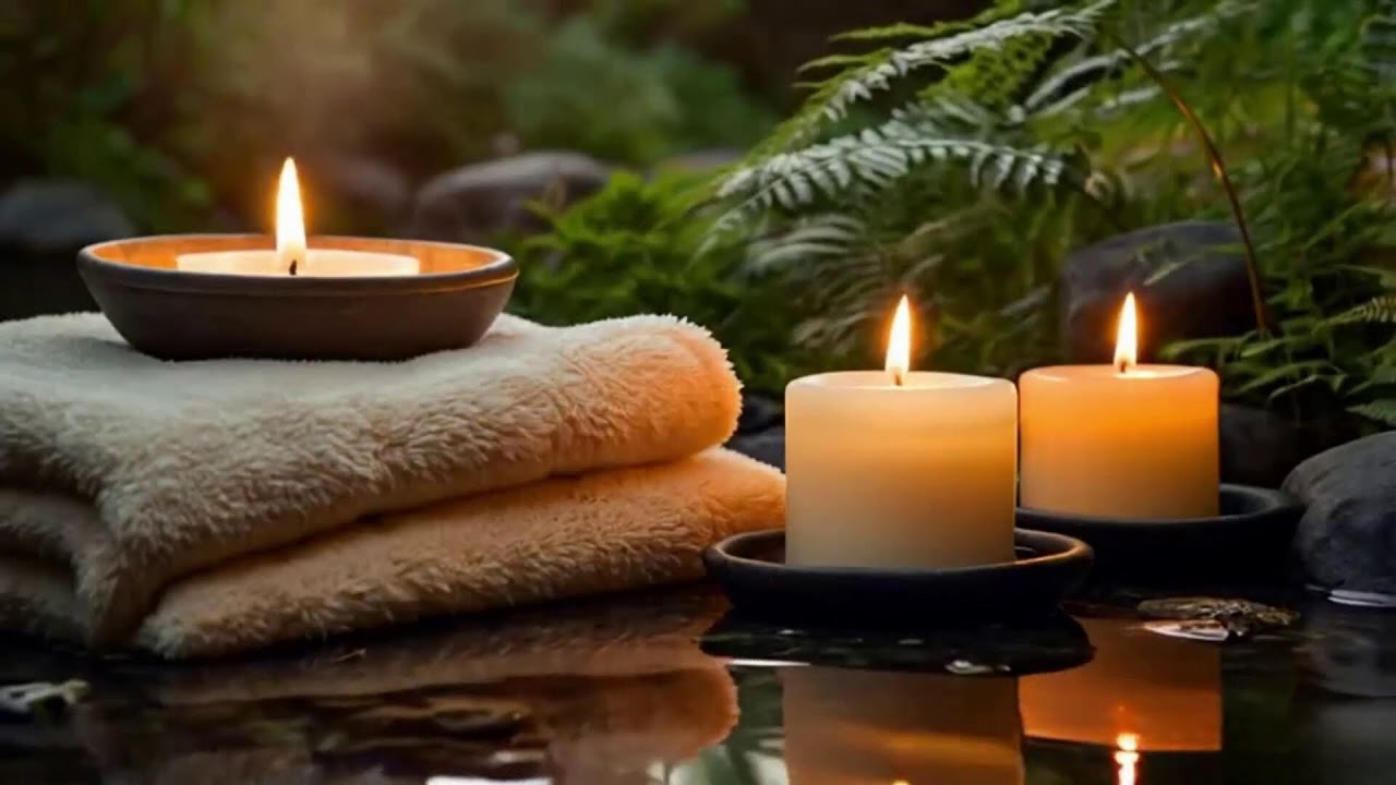 Relaxing Spa Music 🌼 Stress Relief Music, Insomnia Cure, Heal Stressed Mind,Peaceful Water Magic 88