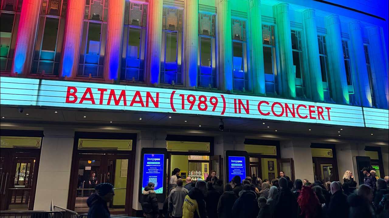 I MET BATMAN! At The Batman (1989) In Concert 
