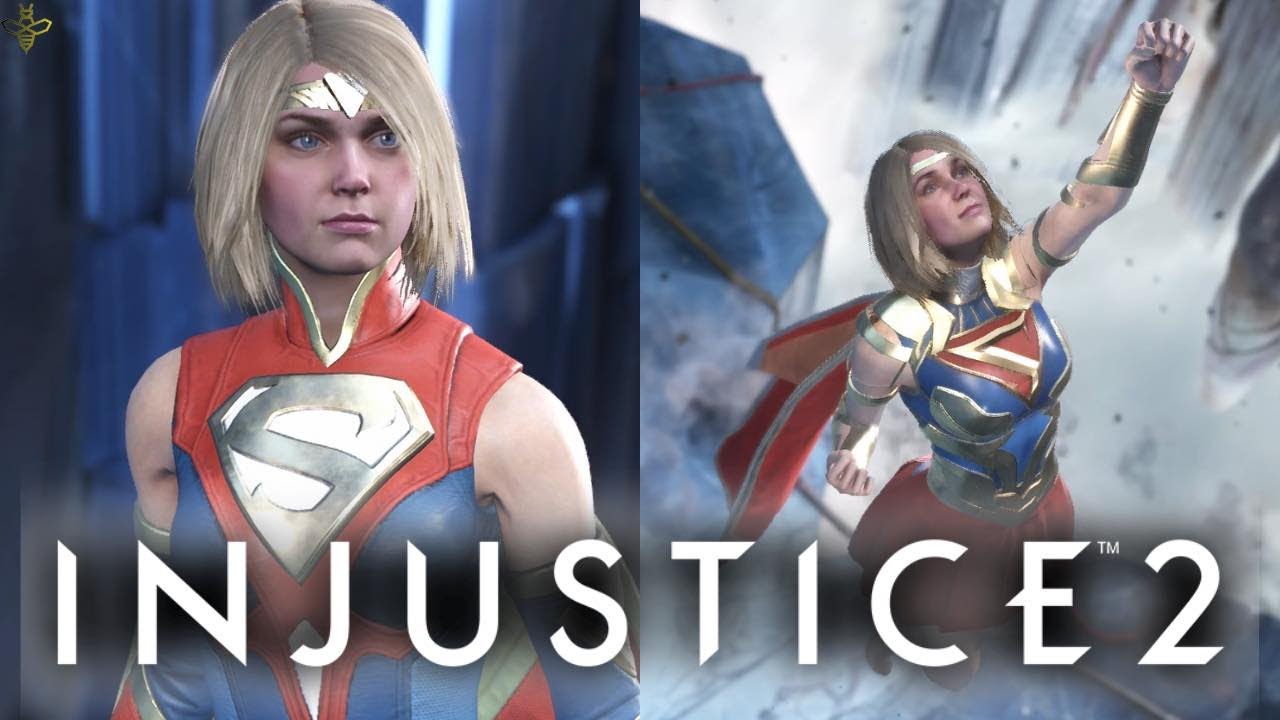 HoneyBee Uses SUPERGIRL in Injustice 2! Supergirl vs Flash FT5!