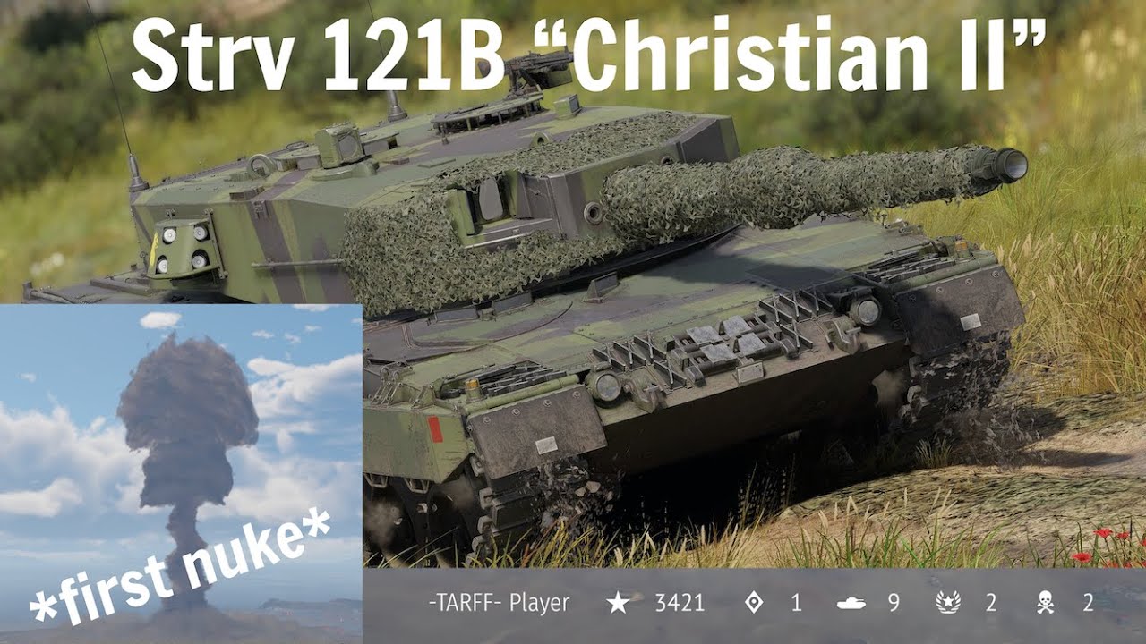 POV: Your First Nuke In War Thunder (Strv 121B "Christian II") 