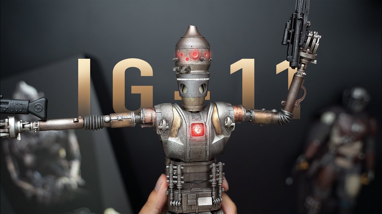 Unboxing IG-11 - Hot Toys The Mandalorian (chill unboxing)