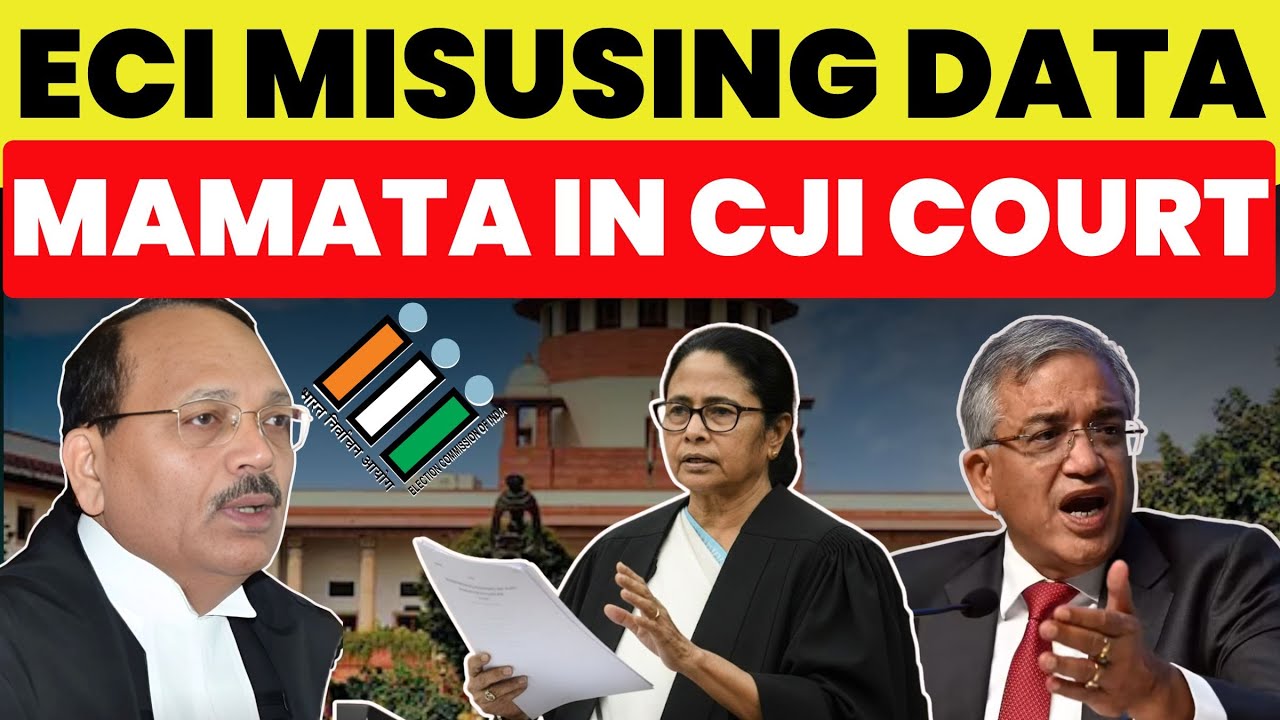 ECI MISUSING DATA ' MAMATA ARRIVED IN CJI COURT.' #supremecourtofindia #analysis #eci
