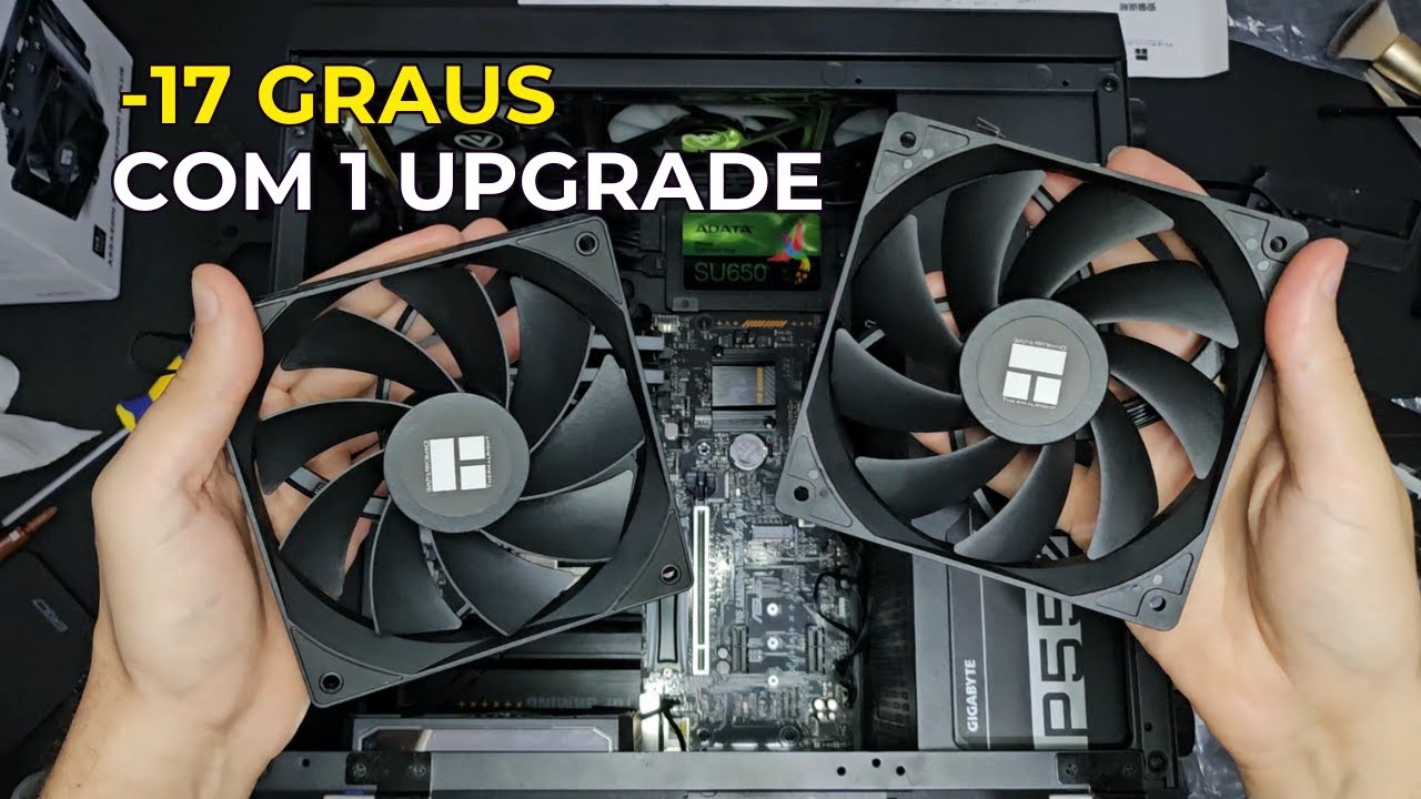 Instalei o AIR COOLER Assassin X e o Ryzen 7600 esfriou na hora!