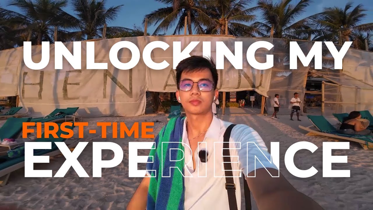 Unlocking My First Time Experiences - Boracay behind the scenes (Rhenzel Von) SOLO LIVING