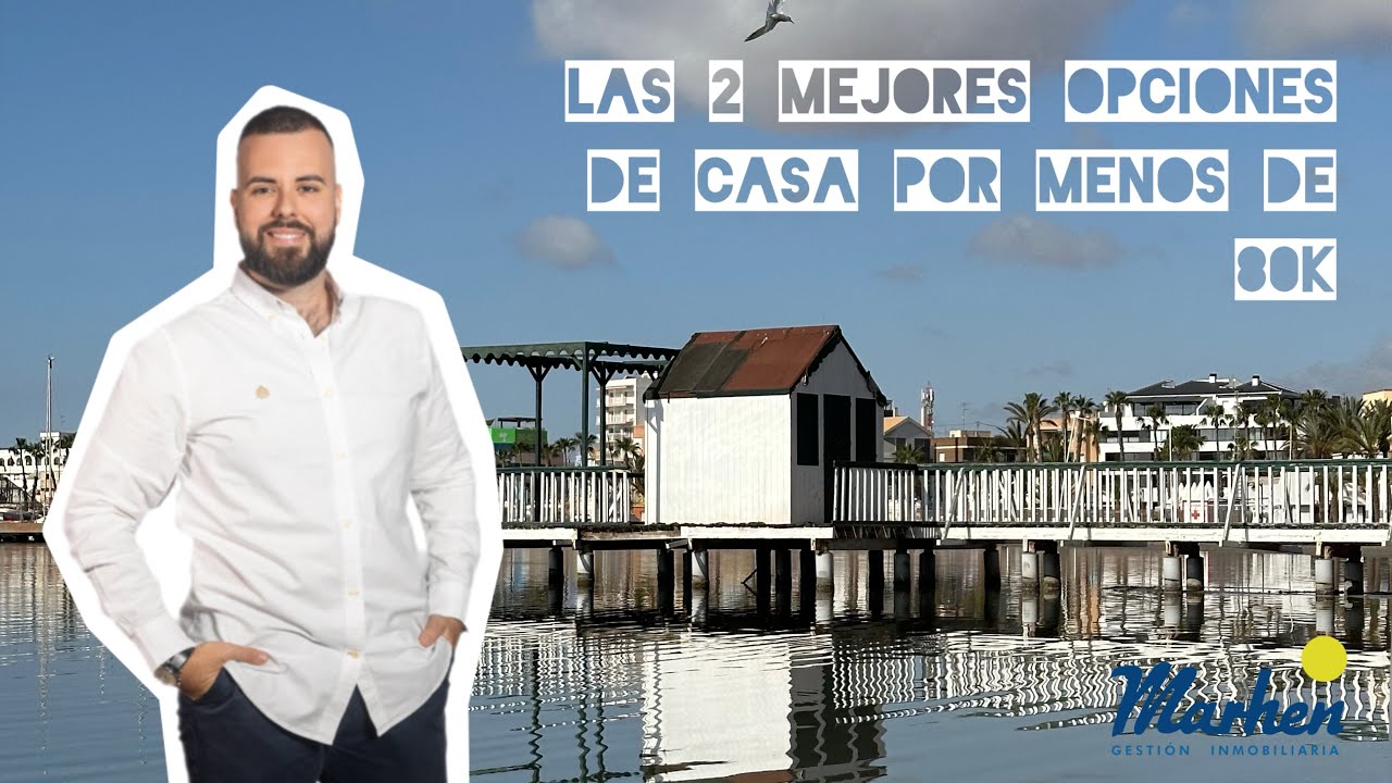 Las 2 mejores casas en venta baratas por menos de 80.000€ en San Pedro del Pinatar
