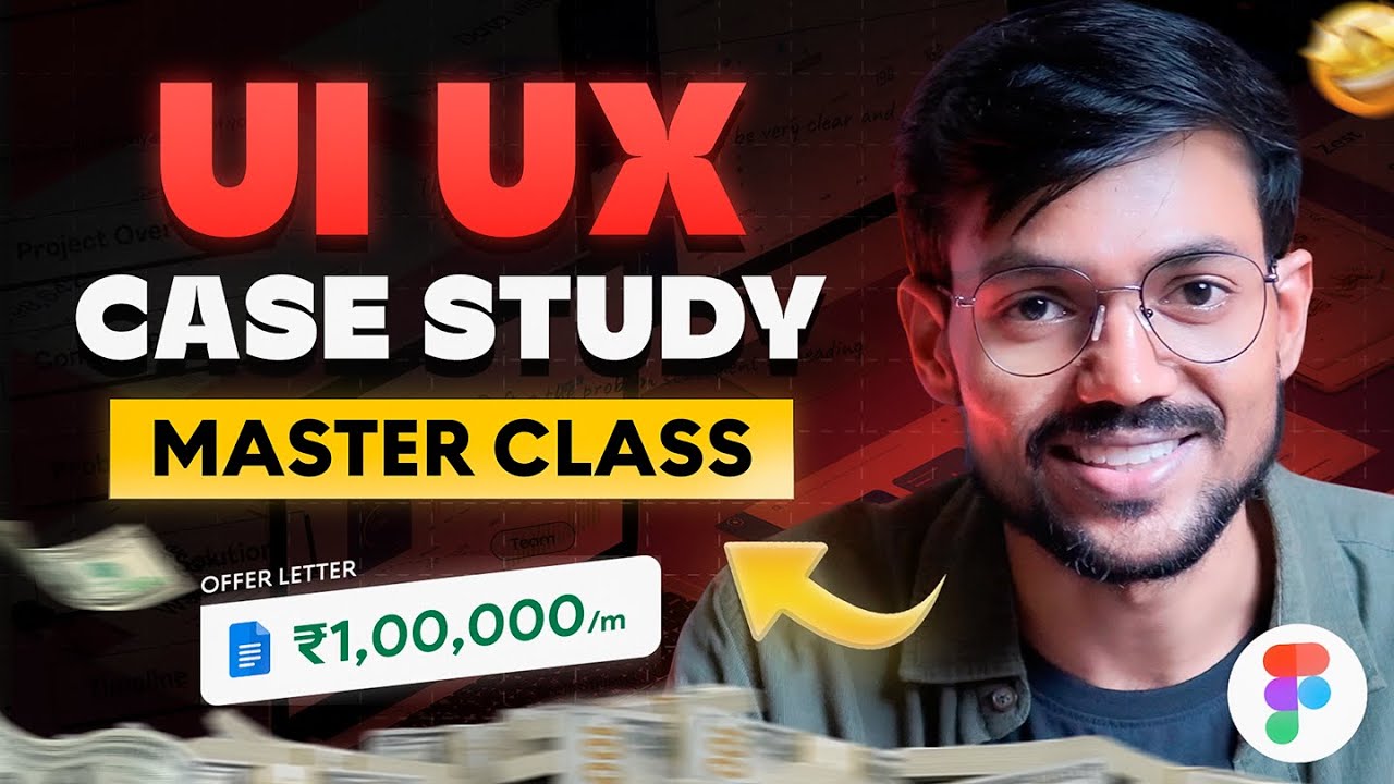 How to make your first UX Case Study in 2024 | complete guide with free template | Hindi