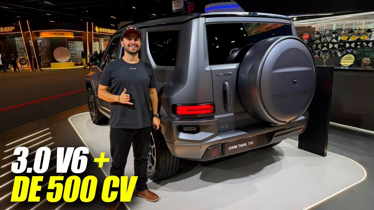 PRIMEIRO CONTATO COM O NOVO GWM TANK 700!!