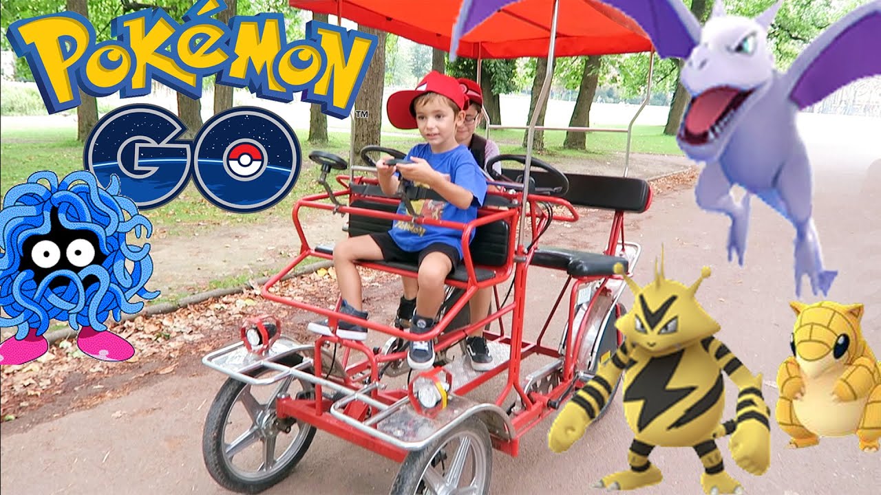 VLOG - CHASSE aux POKEMON en ROSALIE - Pokemon Go Parc de la Tête d'Or