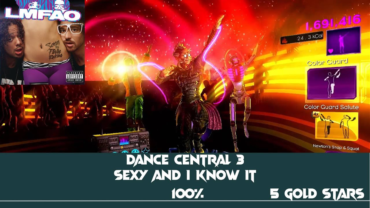 Dance Central 3 - Sexy And I know It - 5 Gold Stars