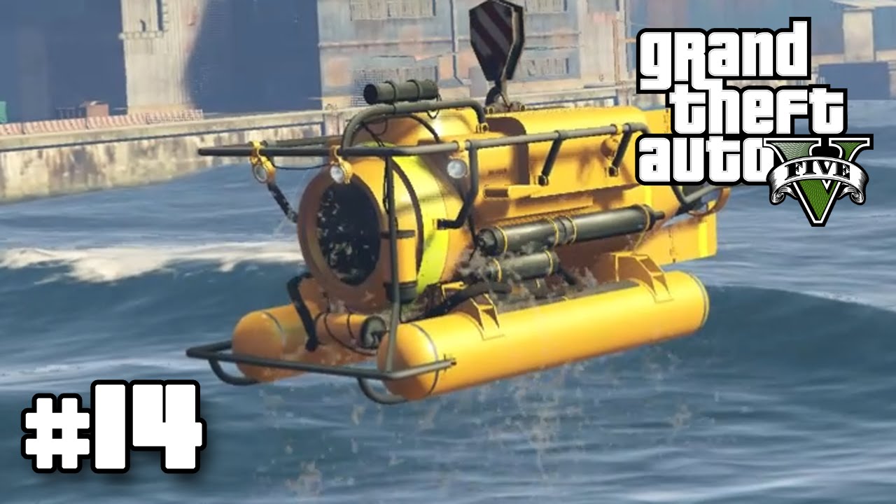 Grand Theft Auto V Прохождение: #14 - Как украсть Батискаф!