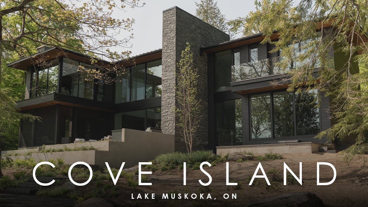 Luxury Lake Muskoka Cottage Tour | Inside Cove Island Cottage