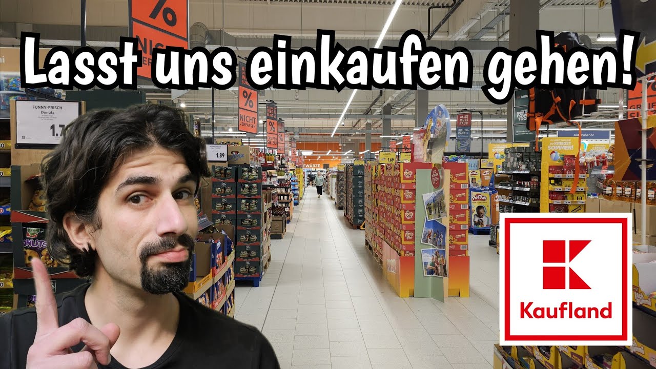Kommt mit, wir gehen zum Kaufland einkaufen!