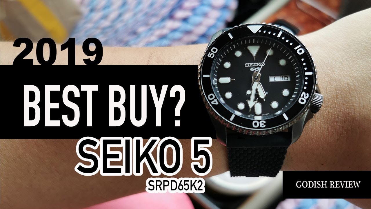 2019 NEW SEIKO 5 SRPD65K2 Unboxing