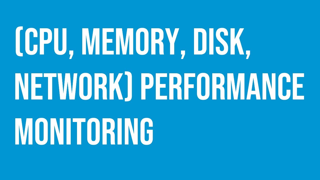 VMware performance monitoring tracking key metrics CPU, memory, disk, network.