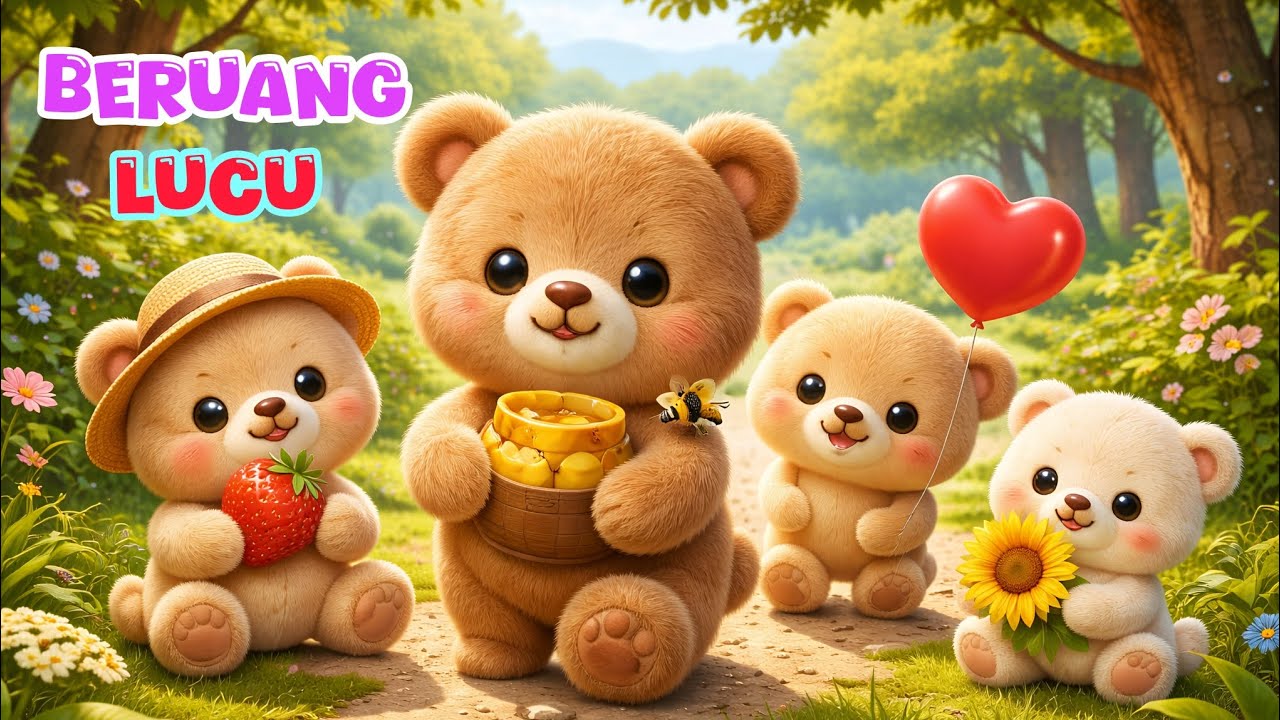 Lagu Anak Beruang Lucu 