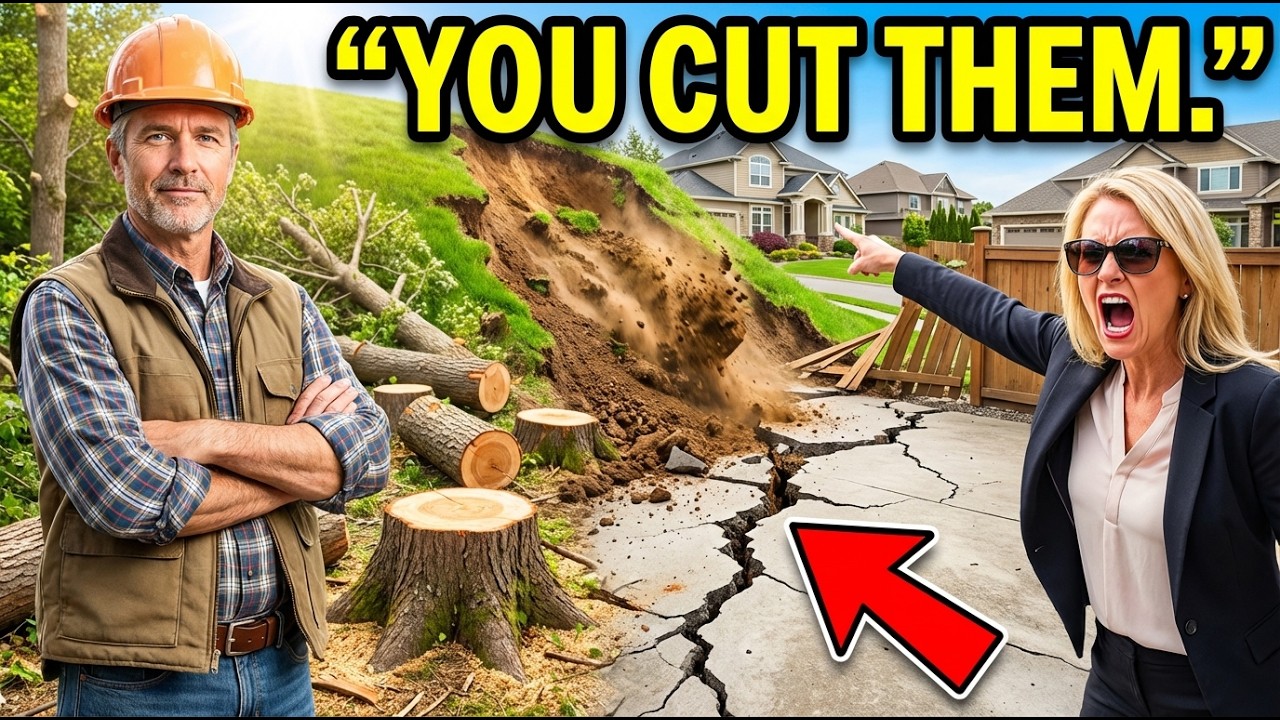 HOA Forced Me to Cut My Trees — 5 Days Later 3 Homes Collapsed in a Landslide