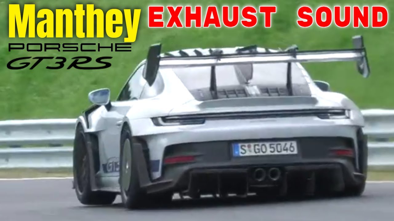 2025 Porsche 911 GT3 RS 992 MR Manthey Performance Kit Exhaust Sound