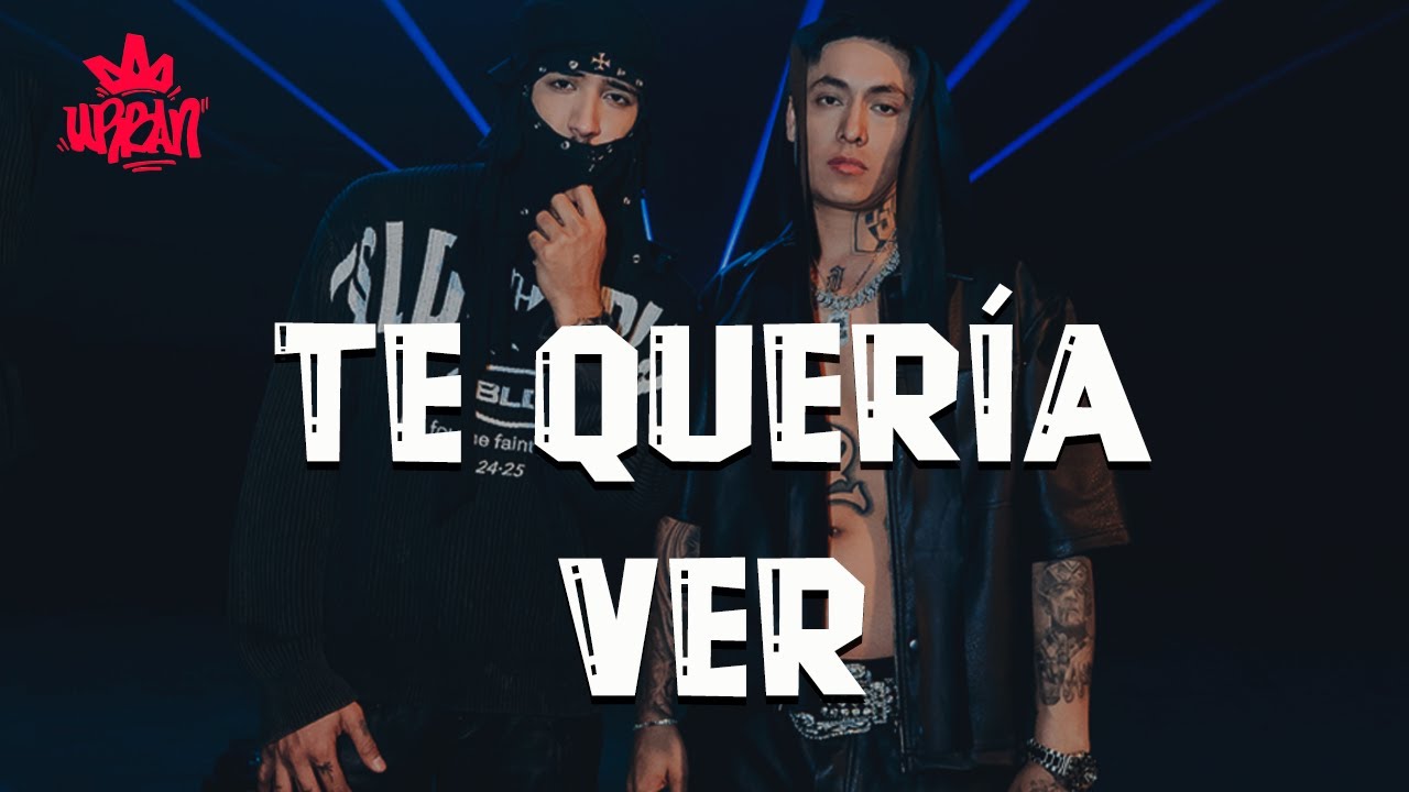 Alem&aacute;n, Neton Vega - Te Quer&iacute;a Ver (Letra)