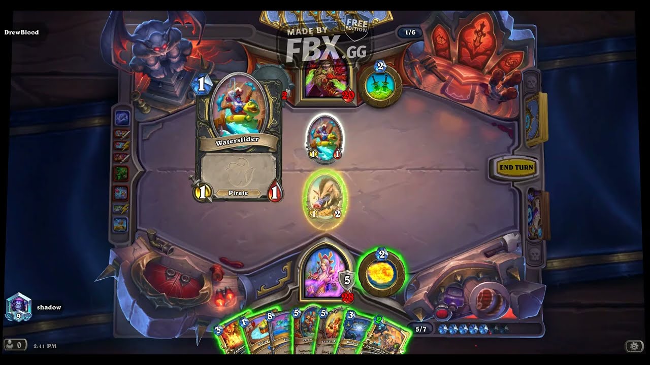Standard - Mage Vs Rogue - Legendary Wild Colossus Deck - Always next time! Brann in the hand!