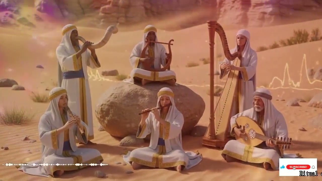 En Jerusalén Eterna Elevan Shofar Cánticos Hebreos E Instrumentos En Alabanza A Adonai