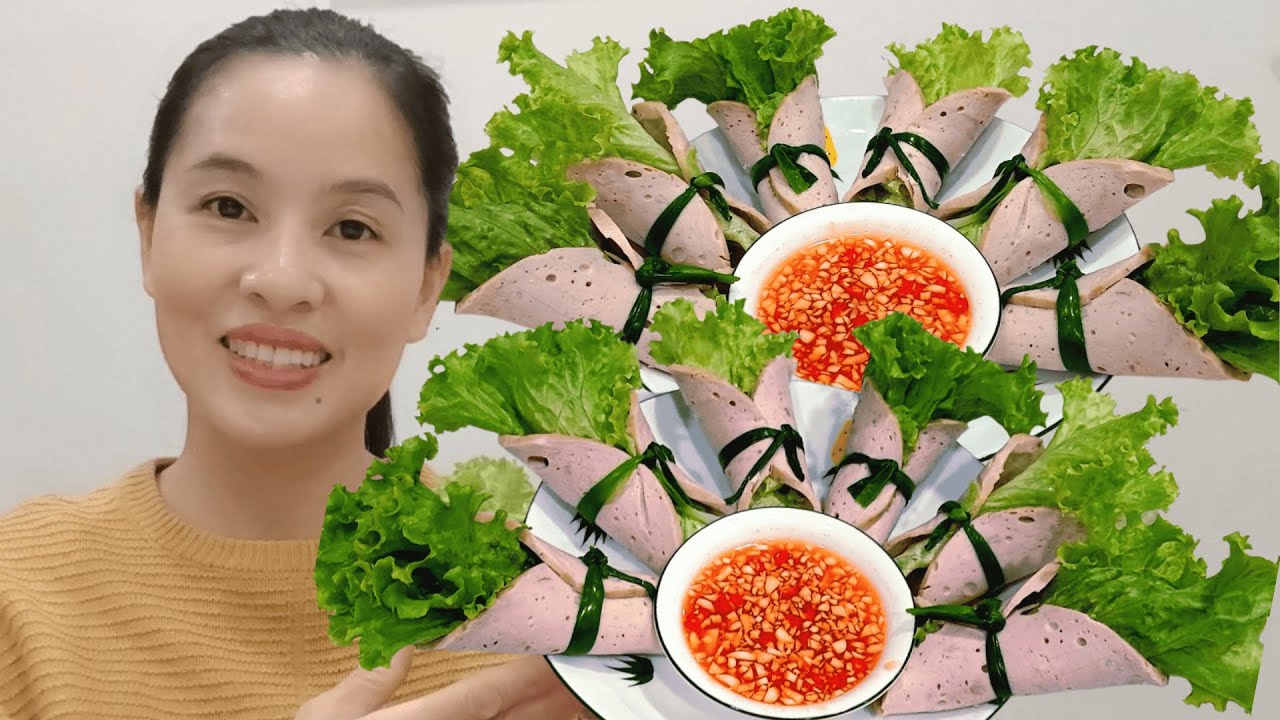Giò Lụa Cuốn Rau Củ - Món Ngon Thanh Mát, Chống Ngán Ngấy Cho Mâm Cơm Ngày Tết