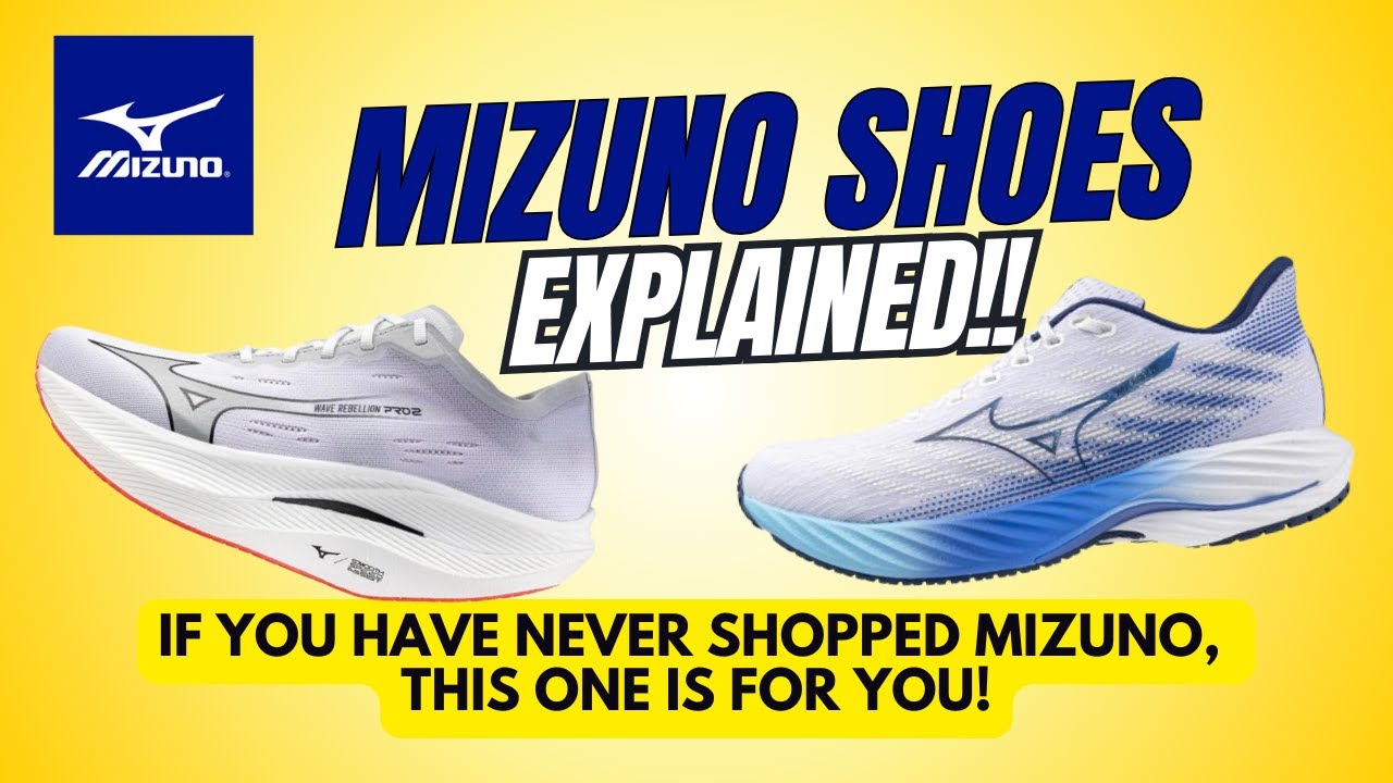 Mizuno: Shoe Lineup Explained