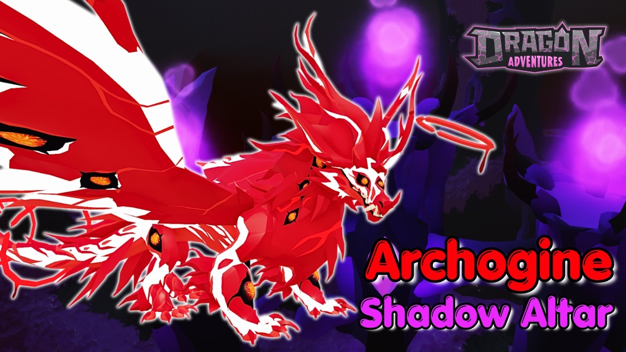 Archogine &mdash; НОВЫЙ дракон Теневого алтаря. Легко ли его получить? | Dragon Adventures!