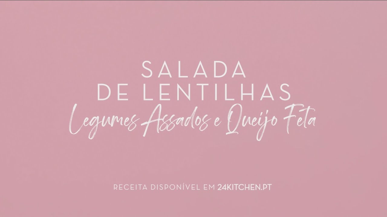 Salada de Lentilhas, Legumes Assados e Feta | Cadernos da Filipa